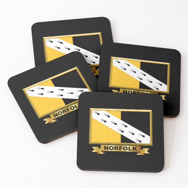 Item preview, NORFOLK Flag Gifts, Masks, Stickers & Products (N) designed and sold by mpodger.