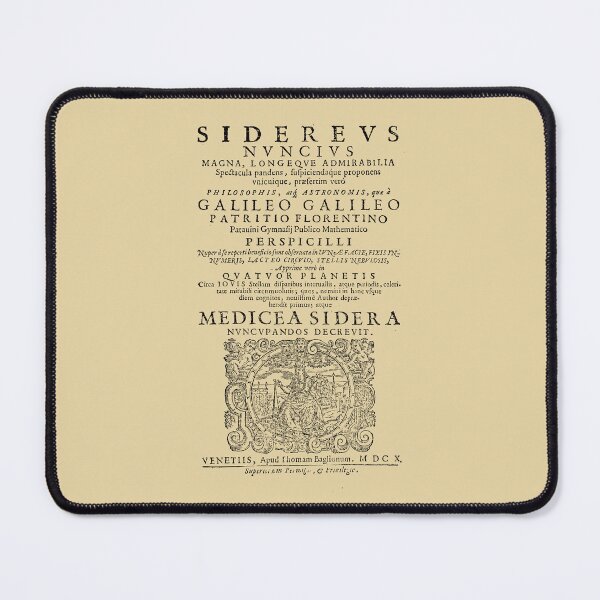 Item preview, History of Astronomy - Sidereal Messenger by Galileo Galilei designed and sold by AntiqueScience.