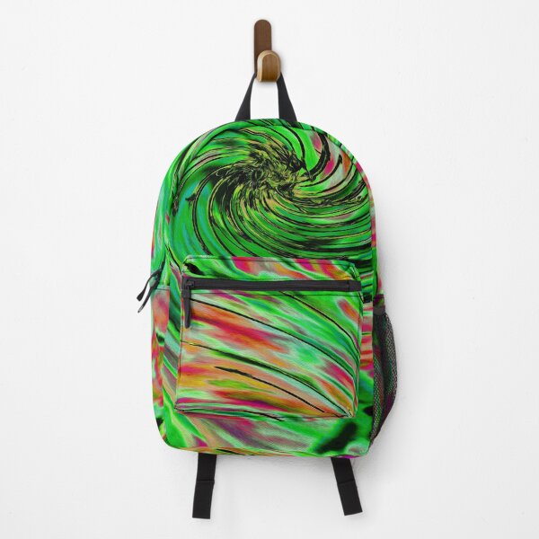 Item preview, Cool Abstract Lime Green and Black Floral Swirl designed and sold by myrubiogarden.