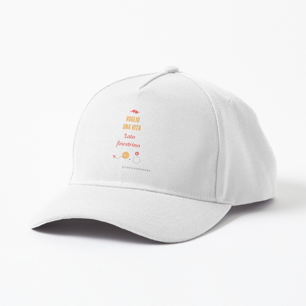 Item preview, Baseball Cap designed and sold by viaggisenzacash.