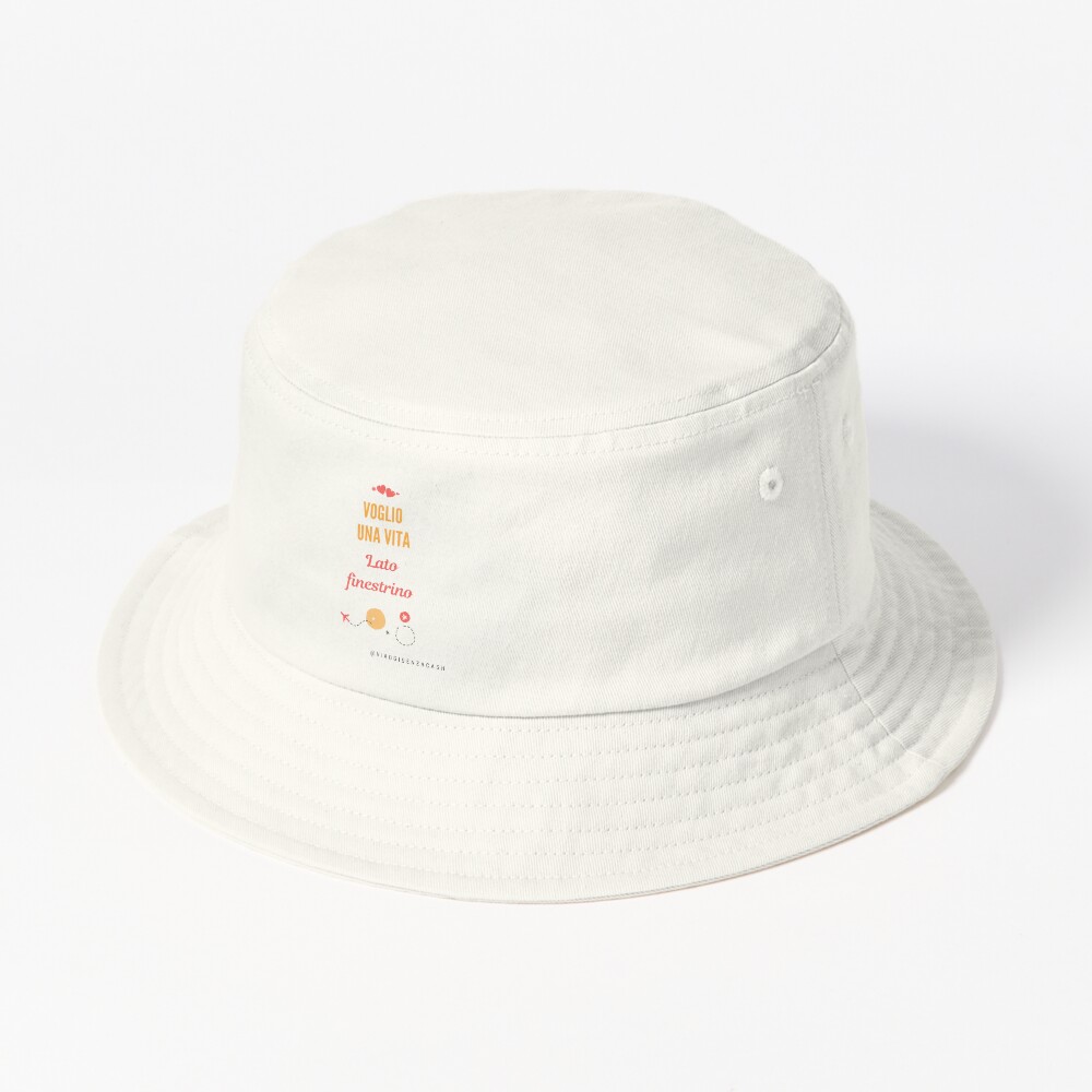 Item preview, Bucket Hat designed and sold by viaggisenzacash.