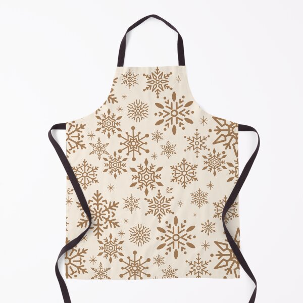 Item preview, Beige Snowflakes Christmas Pattern designed and sold by Yourfavshop600.
