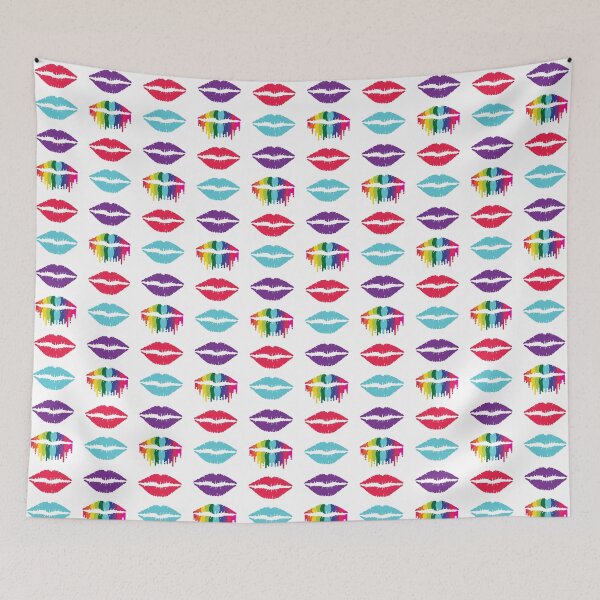 Item preview, Stacked Colorful Lips designed and sold by Designs111.