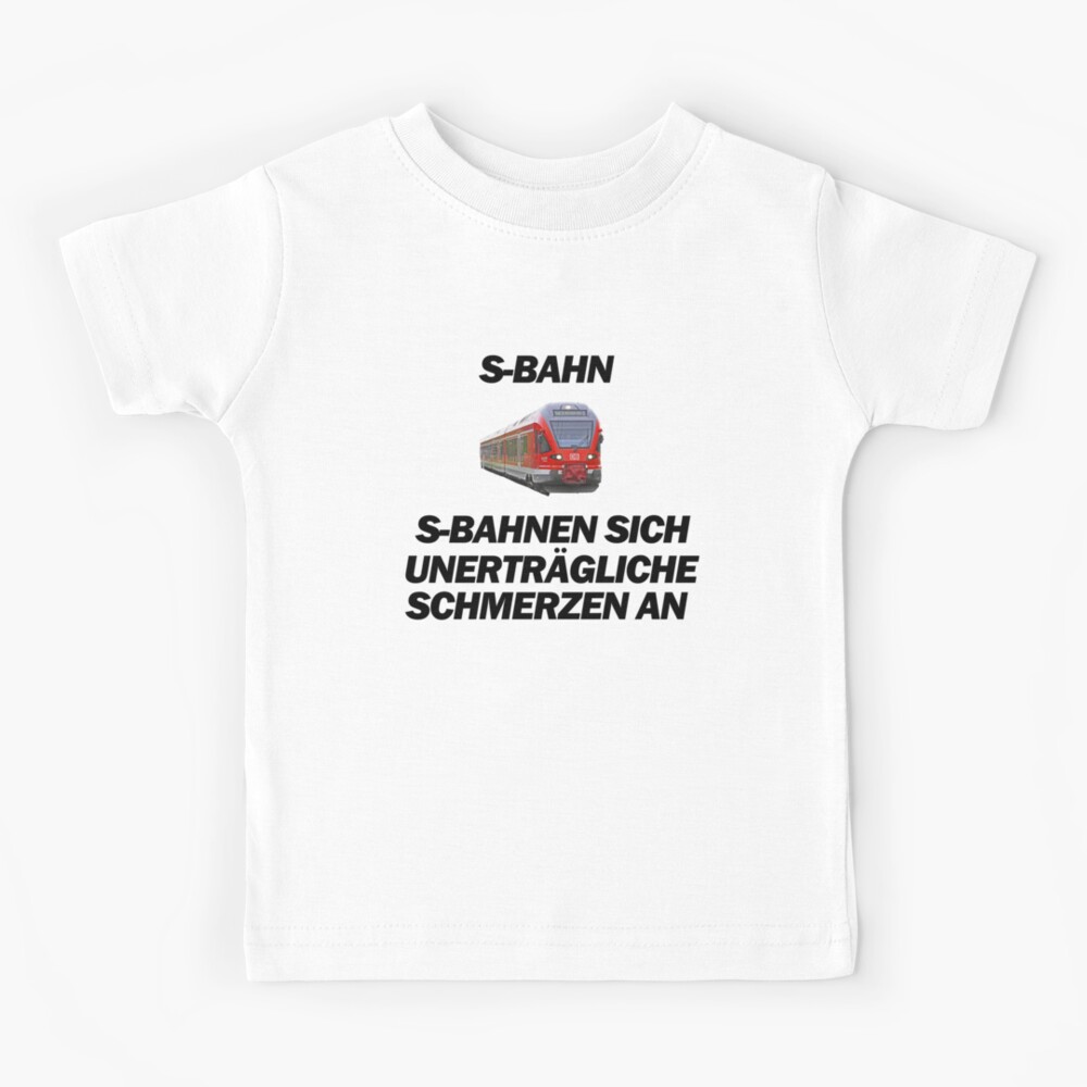"SBahnen sich unerträgliche Schmerzen an deutsche Memes" Kids TShirt for Sale by surrile