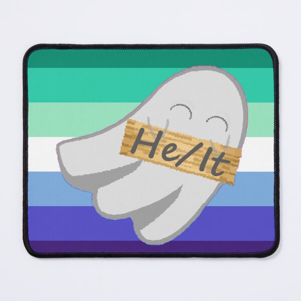 Item preview, He/It Gay Pronoun Ghost designed and sold by Forest-Bird.