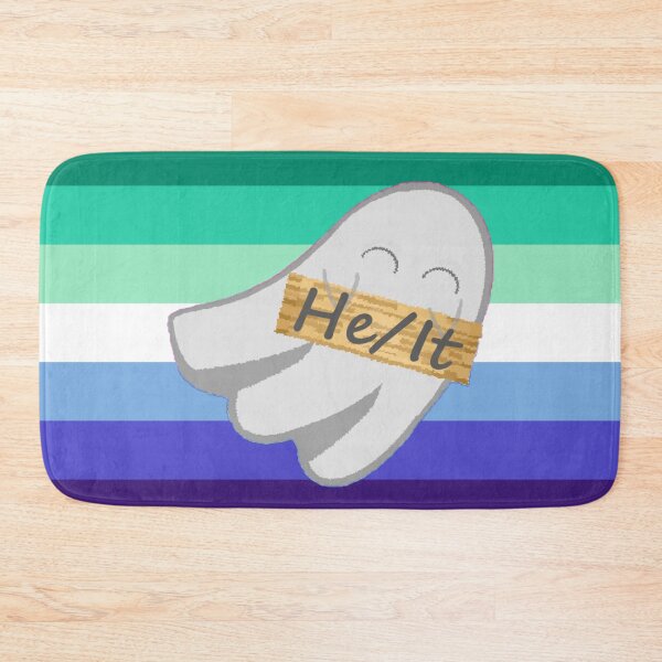Item preview, He/It Gay Pronoun Ghost designed and sold by Forest-Bird.