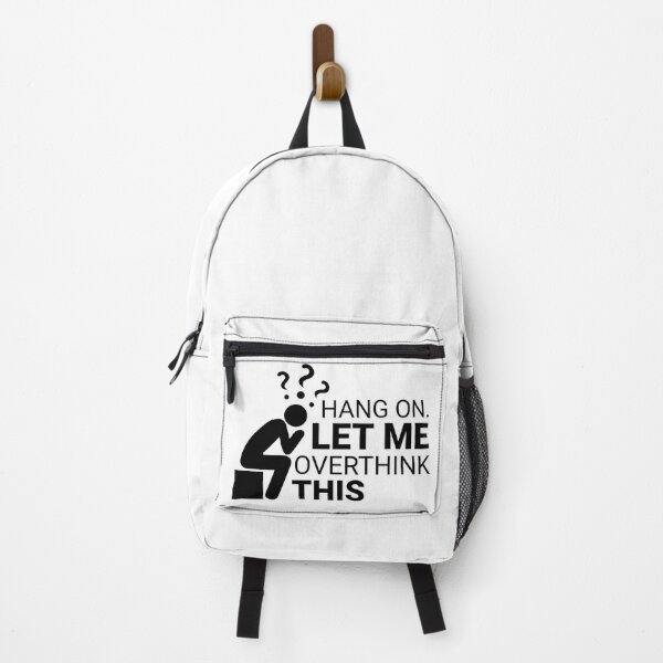 Item preview, Hang on. Let me overthink this. designed and sold by aiartoday.
