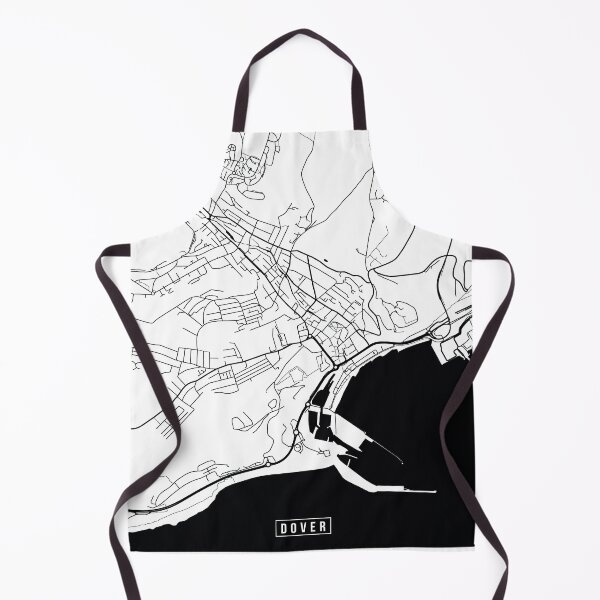 Item preview, Dover, England Street Map designed and sold by InkistPrints.