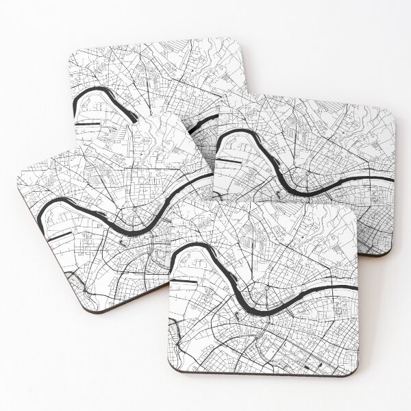 Item preview, Dresden, Germany Street Map designed and sold by InkistPrints.