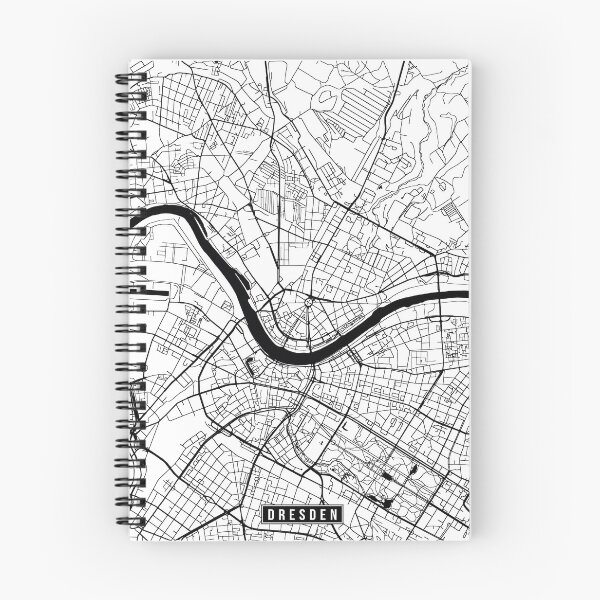 Item preview, Dresden, Germany Street Map designed and sold by InkistPrints.