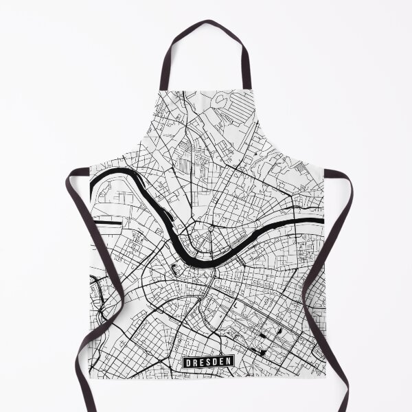 Item preview, Dresden, Germany Street Map designed and sold by InkistPrints.