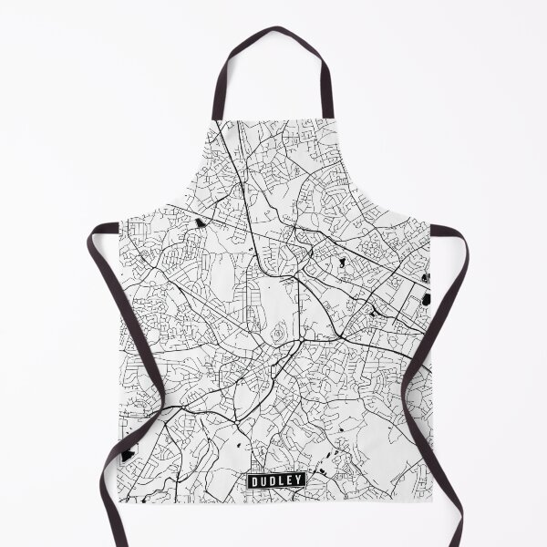Item preview, Dudley, England Street Map designed and sold by InkistPrints.