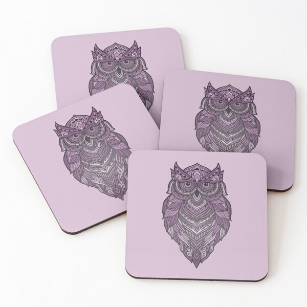 Item preview, Yoga Mandala Owl Gifts design designed and sold by M-Infinite.