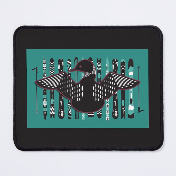 Item preview, Skiing "Loonatic" Design designed and sold by Dream Circuit .