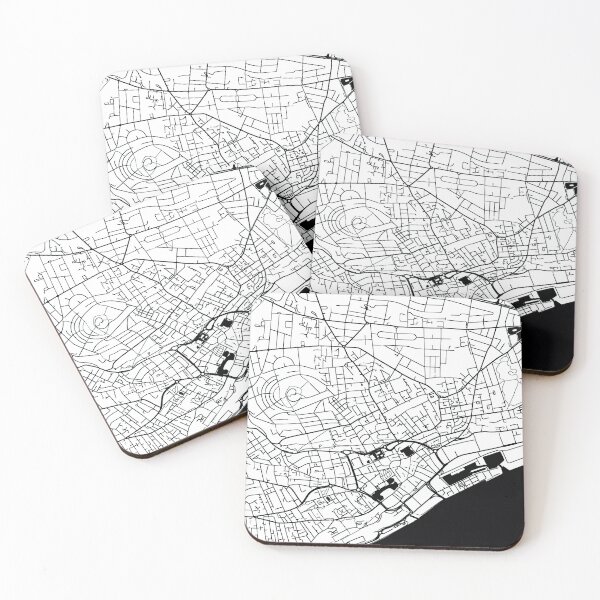 Item preview, Dundee, Scotland Street Map designed and sold by InkistPrints.