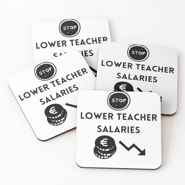 Item preview, Lower teacher salaries t-shirt designed and sold by SenhajiWorld.