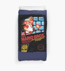 SUPER MARIO NES COVER Duvet Cover