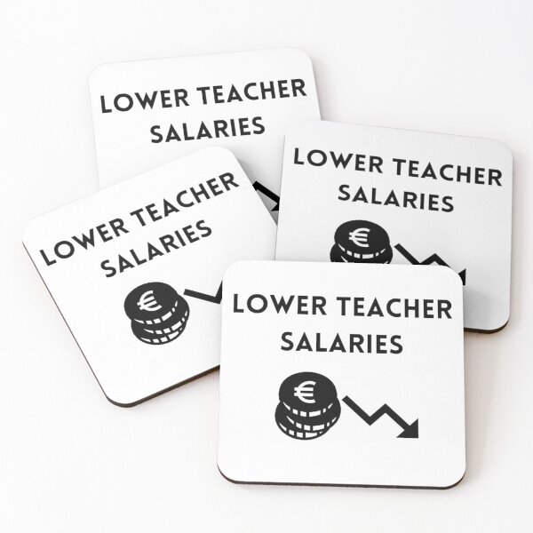 Item preview, Lower teacher salaries t-shirt designed and sold by SenhajiWorld.