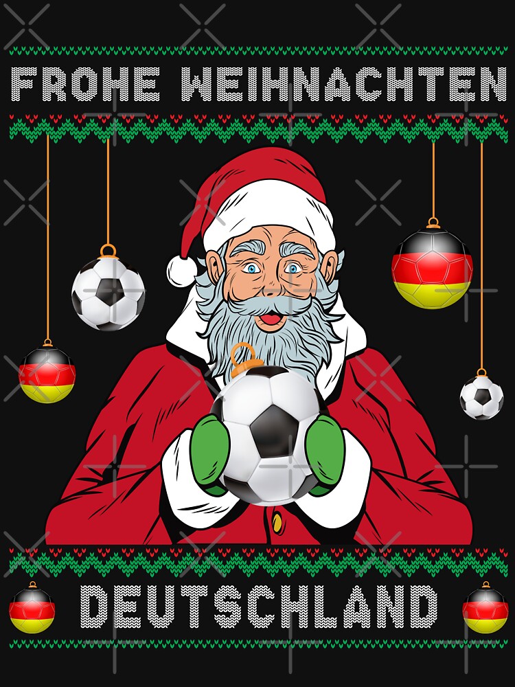 Frohe Weihnachten Germany Santa Merry Christmas Qatar Deutschland
