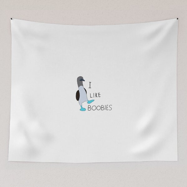 Item preview, I Like Boobies Bird Meme Joke designed and sold by zoocuties.