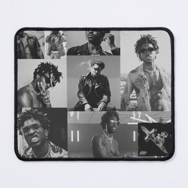 Item preview, SAINt JHN | B&W Collage designed and sold by Hays Graphics.