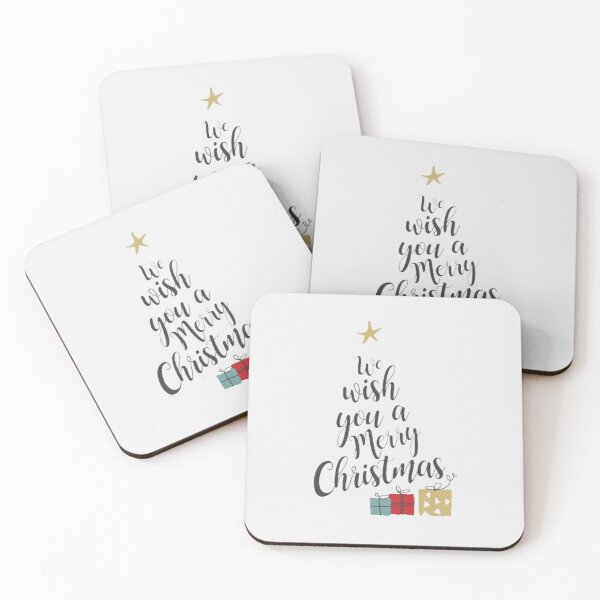 Item preview, Tree of we wish you a merry Christmas designed and sold by Halima-Malash.