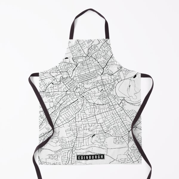 Item preview, Edinburgh, Scotland Street Map designed and sold by InkistPrints.