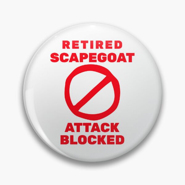 Item preview, Scapegoat Retired designed and sold by expressiveprint.