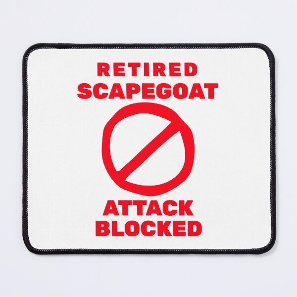 Item preview, Scapegoat Retired designed and sold by expressiveprint.