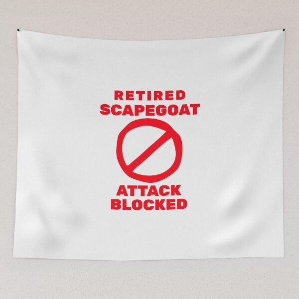 Item preview, Scapegoat Retired designed and sold by expressiveprint.
