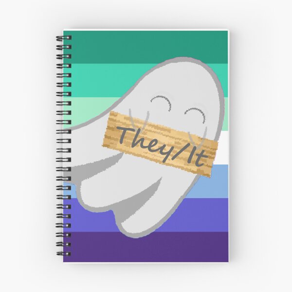Item preview, Thet/It Gay Pronoun Ghost designed and sold by Forest-Bird.