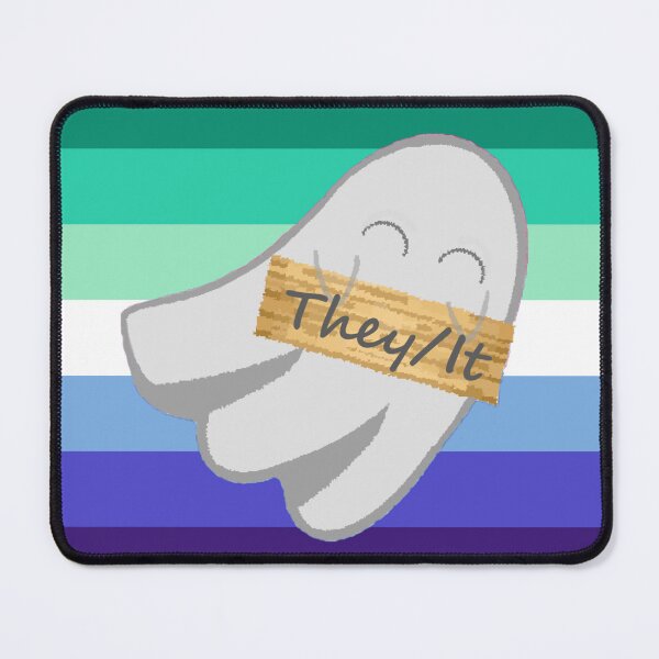 Item preview, Thet/It Gay Pronoun Ghost designed and sold by Forest-Bird.