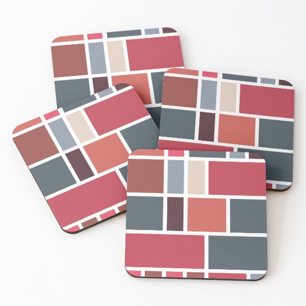Item preview, Geometric pattern of colored polygons designed and sold by RubenTerre.