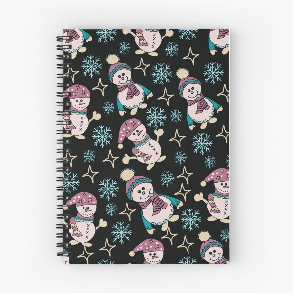 Item preview, Cute Snowmen Snowflakes Pattern designed and sold by HappyLifeCreate.