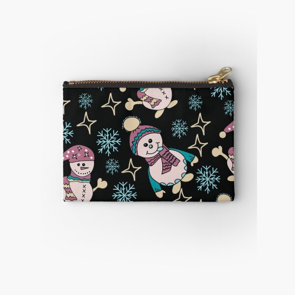 Item preview, Cute Snowmen Snowflakes Pattern designed and sold by HappyLifeCreate.