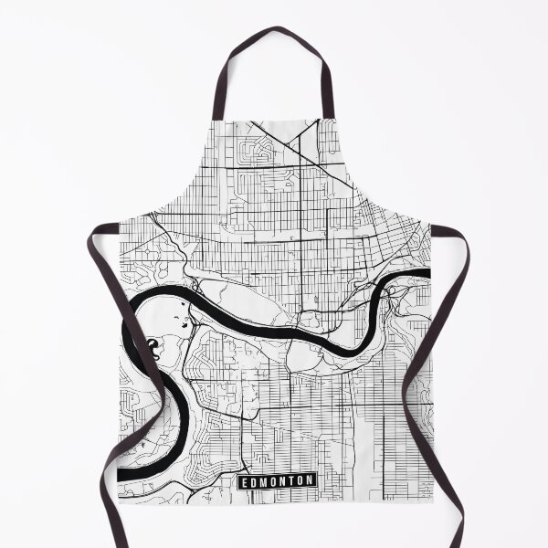 Item preview, Edmonton, Canada Street Map designed and sold by InkistPrints.