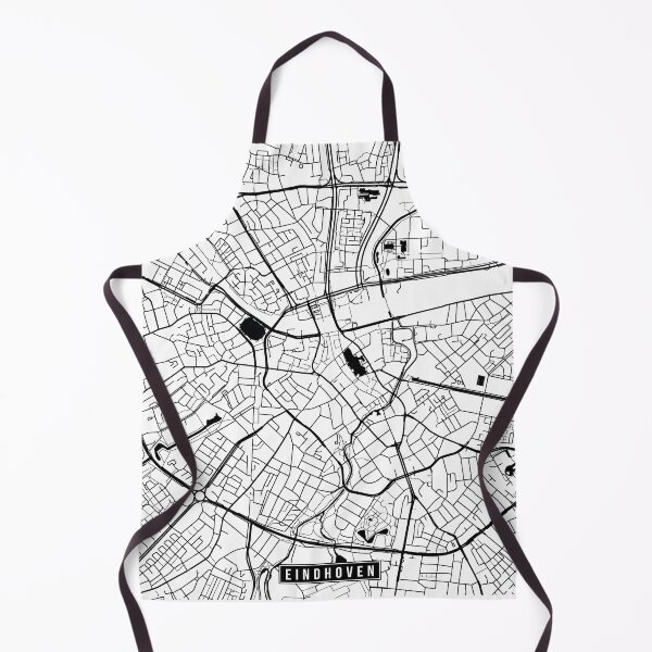 Item preview, Eindhoven, Netherlands Street Map designed and sold by InkistPrints.