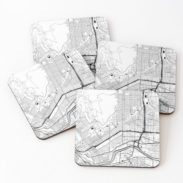 Item preview, El Paso, Texas Street Map designed and sold by InkistPrints.