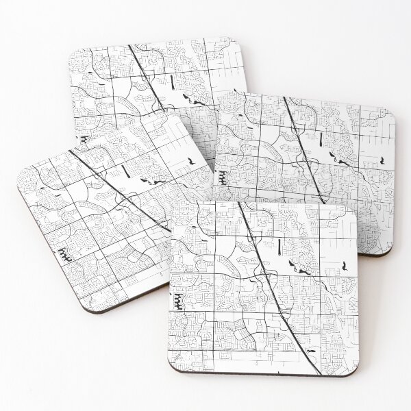 Item preview, Elk Grove, California Street Map designed and sold by InkistPrints.