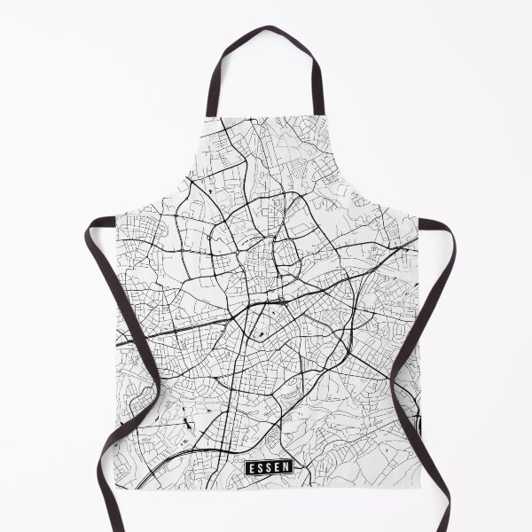 Item preview, Essen, Germany Street Map designed and sold by InkistPrints.