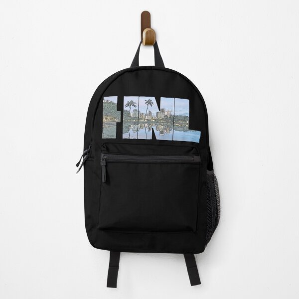Item preview, Honolulu, Hawaii HNL Cityscape designed and sold by CrabbyLobster.