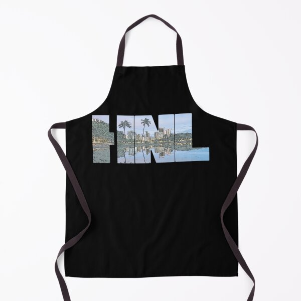 Item preview, Honolulu, Hawaii HNL Cityscape designed and sold by CrabbyLobster.