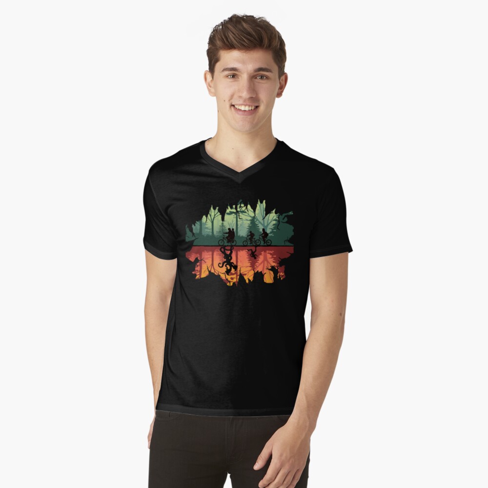 Item preview, V-Neck T-Shirt designed and sold by Le-Freak.