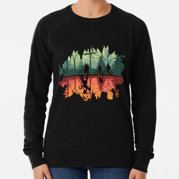 Choses étranges (l'envers) Sweatshirt léger