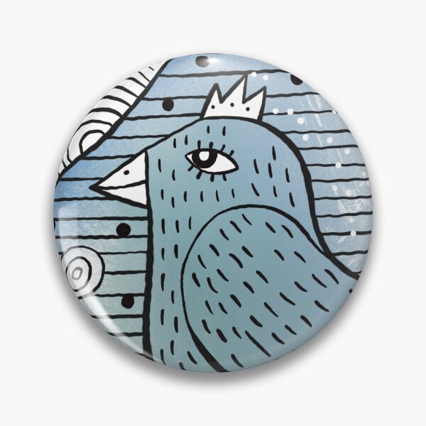 Item preview, Skull and blue bird designed and sold by douwannart.