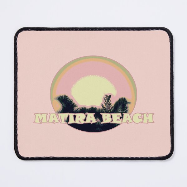 Item preview, Matira Beach Palm Trees and Typography - Bora Bora - French Polynesia - South Pacific - text low placement 1 of 6 designed and sold by Beachy.