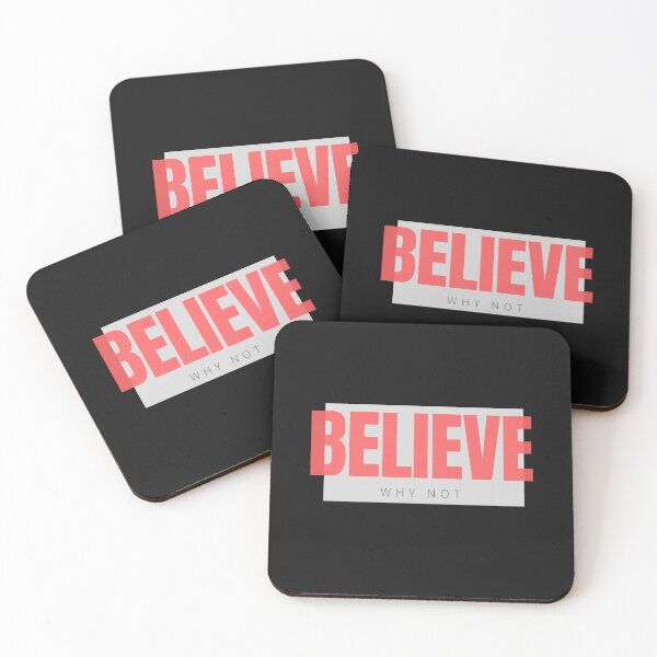 Item preview, Believe Why Not  designed and sold by 72artteam.