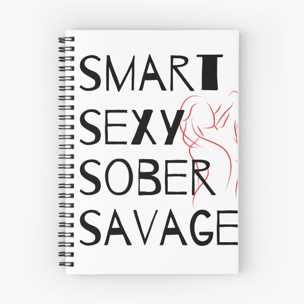 Item preview, Smart Sexy Sober Savage  designed and sold by ABDFRTRENDS ⭐⭐⭐⭐⭐.