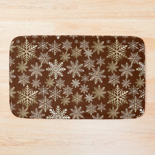 Item preview, Beige Snowflakes Christmas Pattern designed and sold by Yourfavshop600.