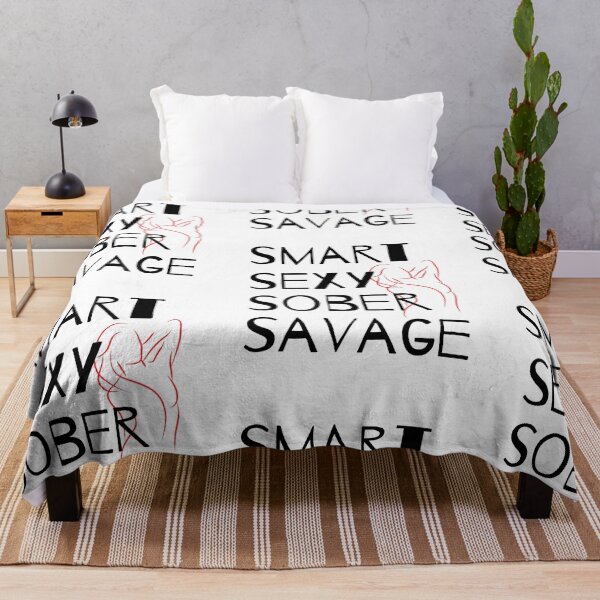 Item preview, Smart Sexy Sober Savage designed and sold by ABDFRTRENDS ⭐⭐⭐⭐⭐.